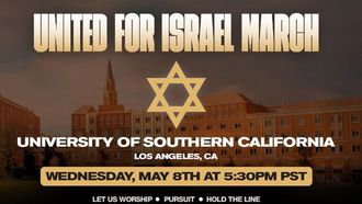 Interfaith Israel Rally At USC