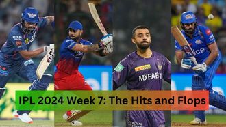 IPL Week 7: RCB, KKR Shine; RR Falters