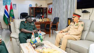 محادثات التحالف وغامبيا لمكافحة الإرهاب