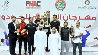 الشارقة تحقق فوزاً كبيراً في مهرجان الجودو