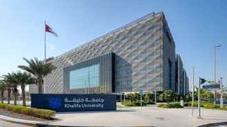 ابتكارات جامعة خليفة الطلابية 2024