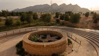 رؤية لمنتزه مليحة الوطني في الشارقة