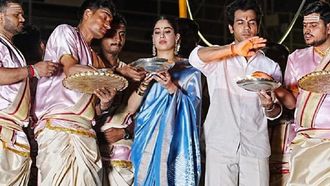 Stars Seek Divine Blessings In Varanasi