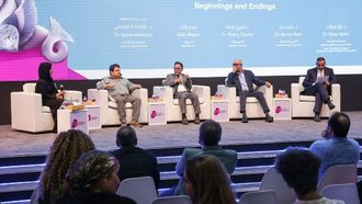 الاحتفاء بنجيب محفوظ في معرض أبوظبي