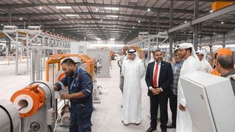 نيلكانث للكابلات تفتتح مصنعها في دبي