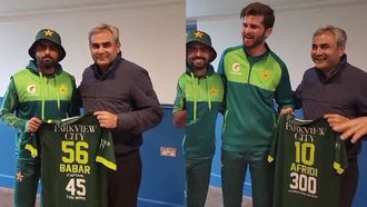 Special Jerseys For Azam, Afridi