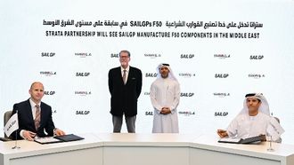 Strata & SailGP Team Up In Abu Dhabi