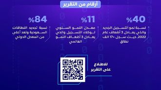 أسماء النطاقات السعودية تنمو بنسبة 40% في عام 2024