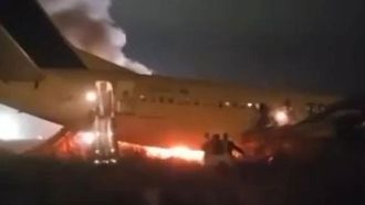 حادث مطار السنغال وإصابة ١١