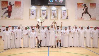 يد الشارقة تحصد خمسة ألقاب