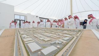 مرحلة البنية التحتية الجديدة لمدينة سدير