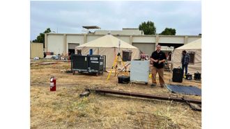 NUE Lights Up Fire Camps With Solar