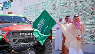 انطلاق رالي تويوتا 2024 في تبوك