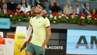 Alcaraz Out, Madrid Final Set