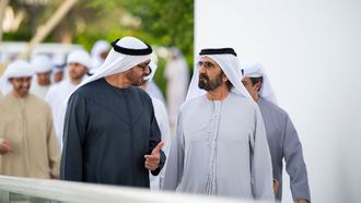 UAE Leaders Discuss National Issues