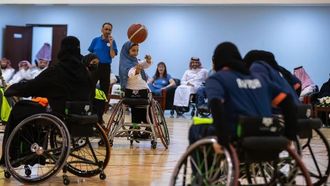 ورشة عمل مدرب كرة السلة على الكراسي المتحركة بالرياض