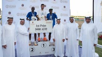 ماراثون العمال في دبي احتفالاً بيوم العمال العالمي