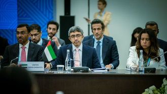 عبدالله بن زايد في اجتماع وزراء خارجية دول البريكس