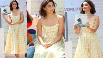 Alia Bhatt's Book Launch Look