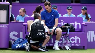 Murray's Final Queen's Match Ends In Injury