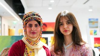 ورشة الخط العربي للأيتام