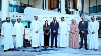 Autonomous Robot Delivery Test In Dubai