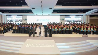 UAE Culture Minister At School Graduation