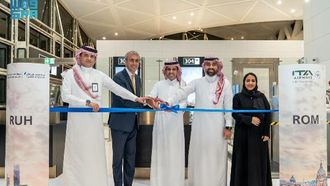 انطلاق رحلة ETA المباشرة بين روما والرياض