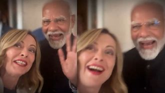 Modi-Meloni's 'Melodi' Greeting Viral