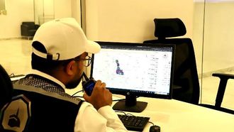 إرشاد حافلة الحج الذكية بمكة المكرمة