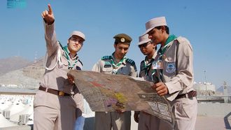 Scouts Serve Pilgrims At Hajj
