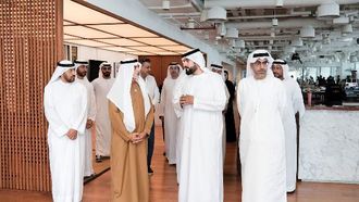 الشيخ نهيان يستكشف Hub71