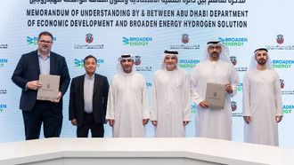 AED 1Bn Hydrogen Hub In Abu Dhabi