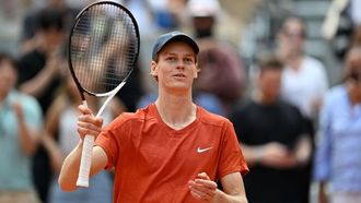 Sinner Hits No. 1, Enters French Semis