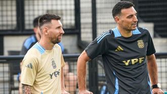 Messi's Team Birthday Celebration