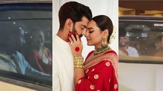 Sonakshi Receives BMW I7 From Zaheer