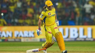 Dhoni's New Look After India's T20 Final Entry