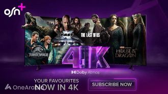 OSN+ تطلق باقة Premium UHD4K