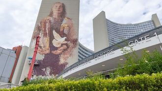 UN Tower Mural Emphasizes Peace