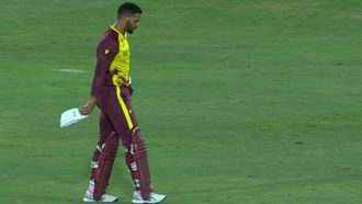 Brandon King's Early Exit In T20 Match