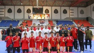 نادي الشارقة يفوز بكأس التايكوندو مرة أخرى