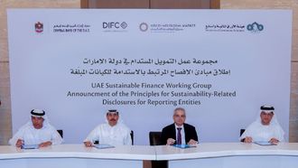 UAE's SFWG Launches Sustainability-Related Disclosures
