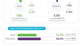 Saudi Unemployment Steady In Q1 2024