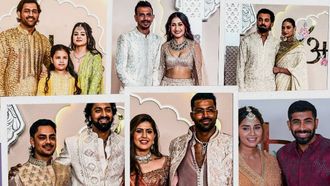 Cricket Stars At Ambani Wedding