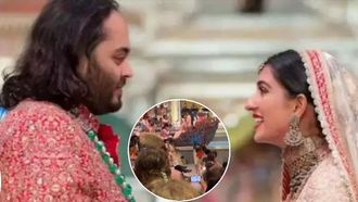 Radhika's Captivating Wedding Entry