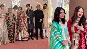 Bachchans Sans Aishwarya At Wedding