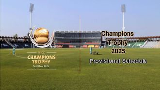 Champions Trophy 2025: Full Schedule