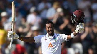 Hodge's Century Boosts West Indies