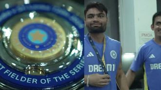 Rinku Singh Awarded Best Fielder