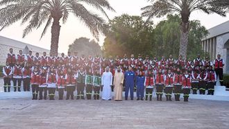 فريق إسعاف دبي ينال إشادة كبيرة